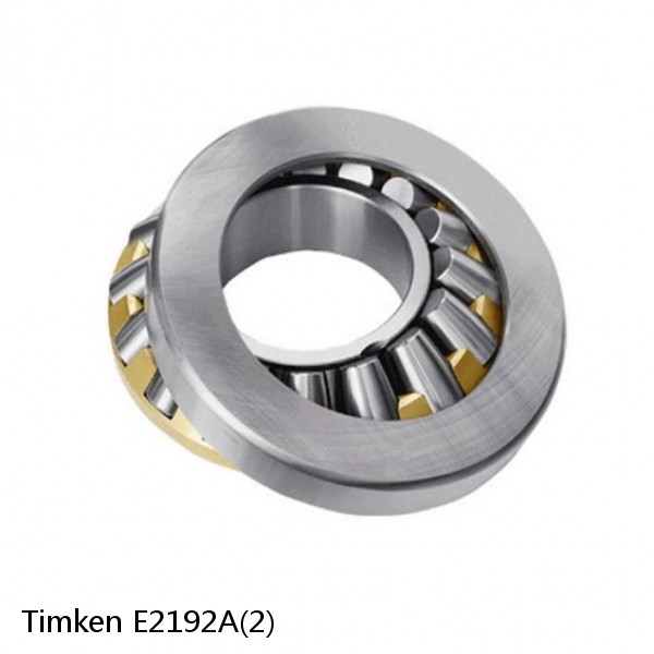 E2192A(2) Timken Thrust Cylindrical Roller Bearing