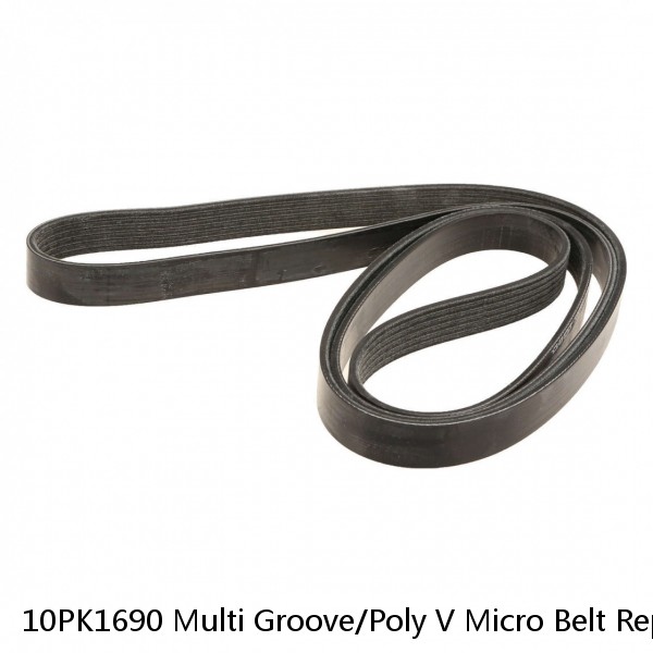 10PK1690 Multi Groove/Poly V Micro Belt Replacement V-Belt fits VOLVO MAN