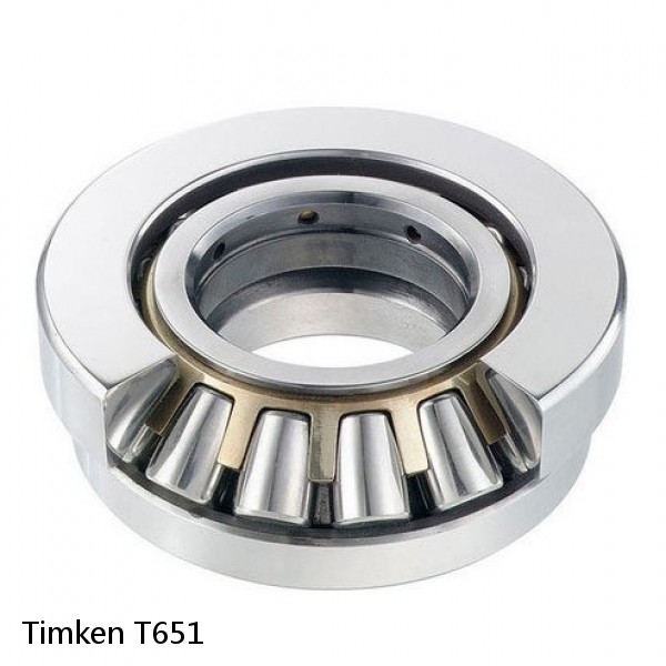 T651 Timken Thrust Tapered Roller Bearing