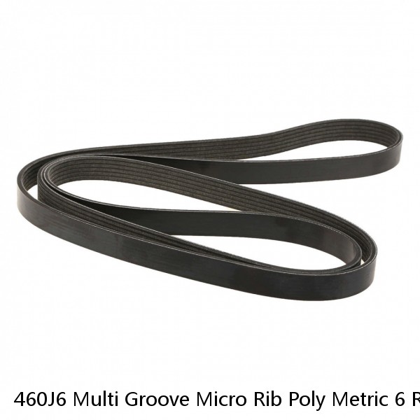 460J6 Multi Groove Micro Rib Poly Metric 6 Ribbed V Belt 460-J-6 460 J 6